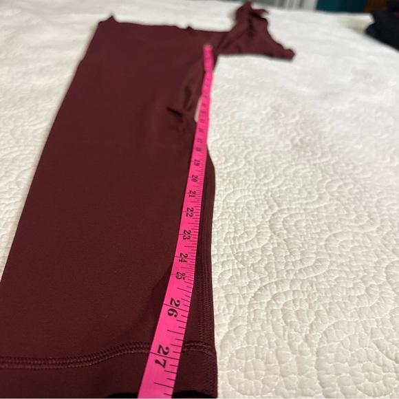 Lululemon Athletica Red High-Waisted Leggings size 10 - Picture 8 of 10
